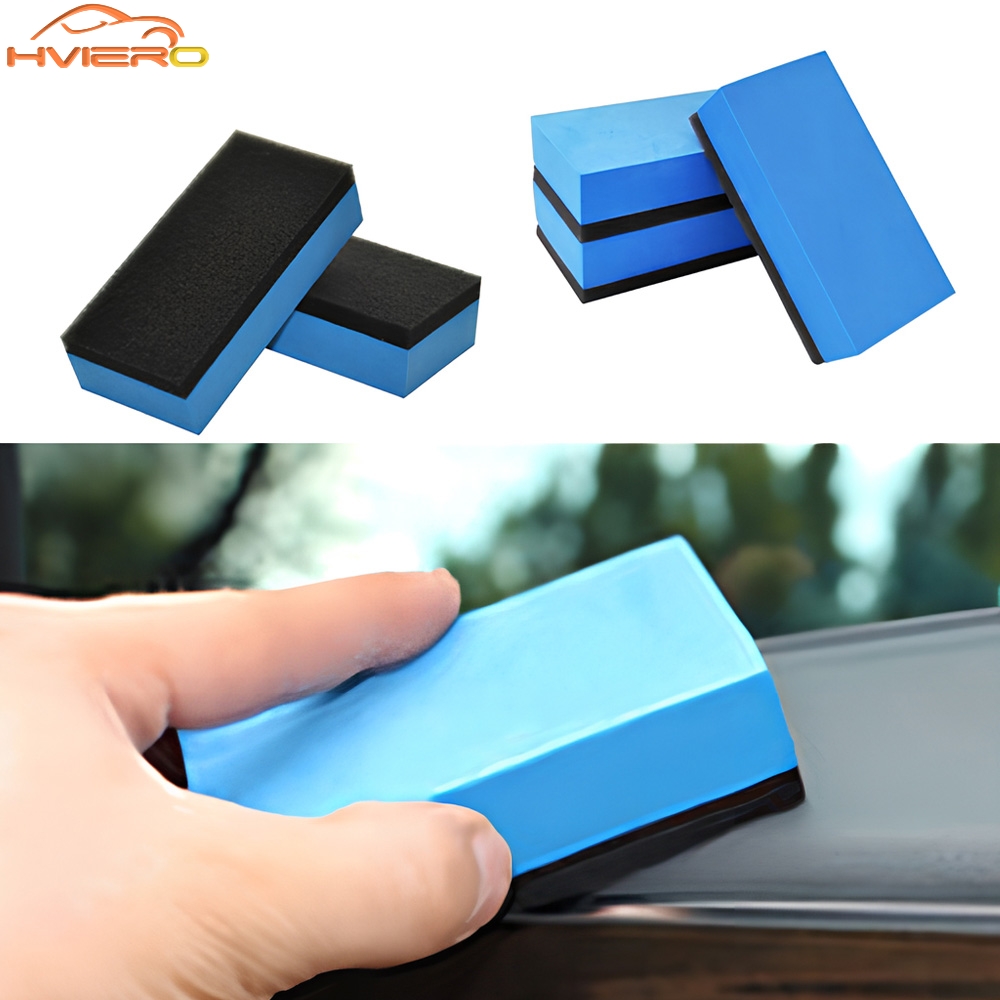 Car Wax Ceramic Coating - 5/10 قطعة سيارة طلاء السيراميك الإسفنج
