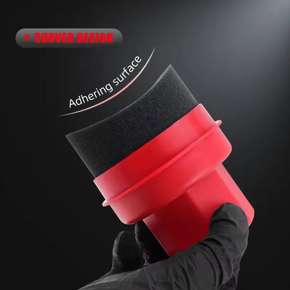 Wax Applicator Pad - إسفنجة توزيع شمع الإطارات القابلة لإعادة