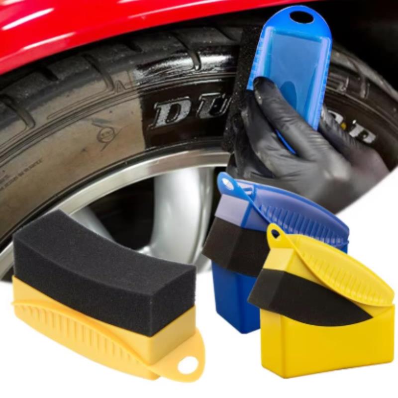 Wax Applicator Pad - فرشاة إسفنجية لتلميع وتنظيف عجلات السيارة،
