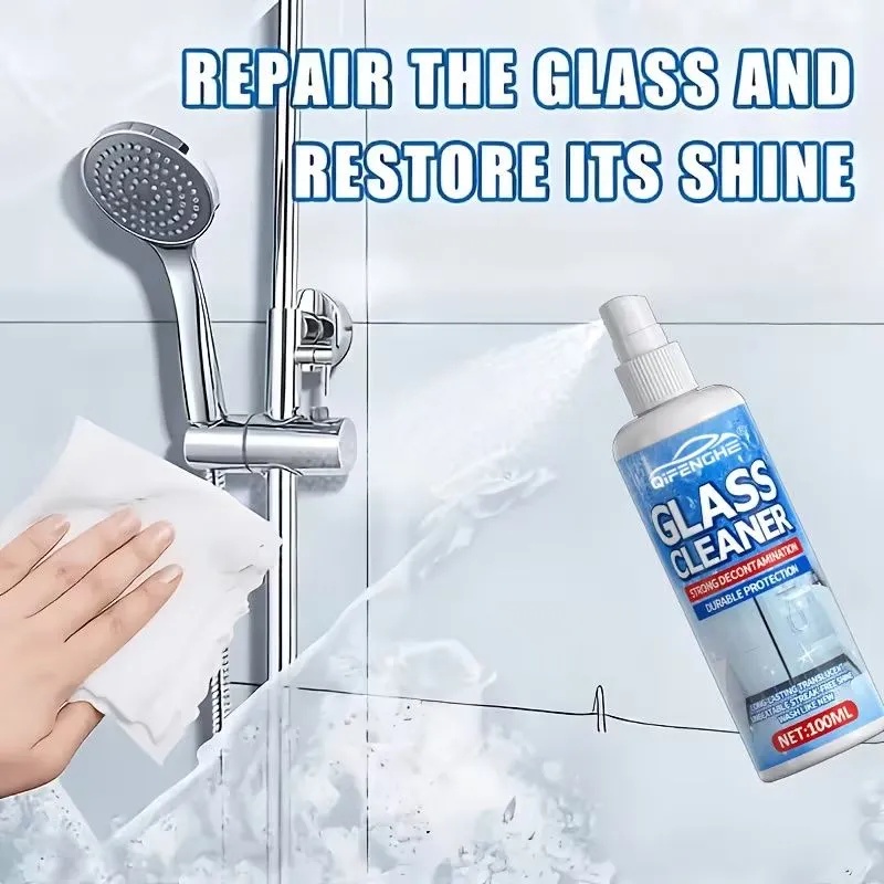 Glass Cleaner Streak - منظف زجاج خالٍ من الخطوط العرضية