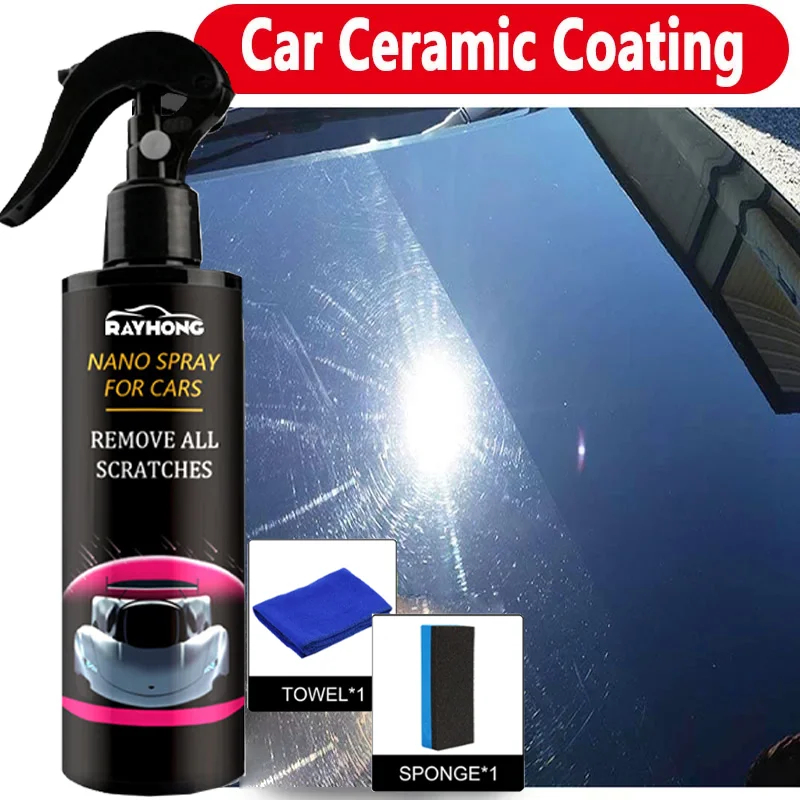 طلاء سيراميك للسيارات، رذاذ شم - مراجعة Car Wax Ceramic Coating وسعره