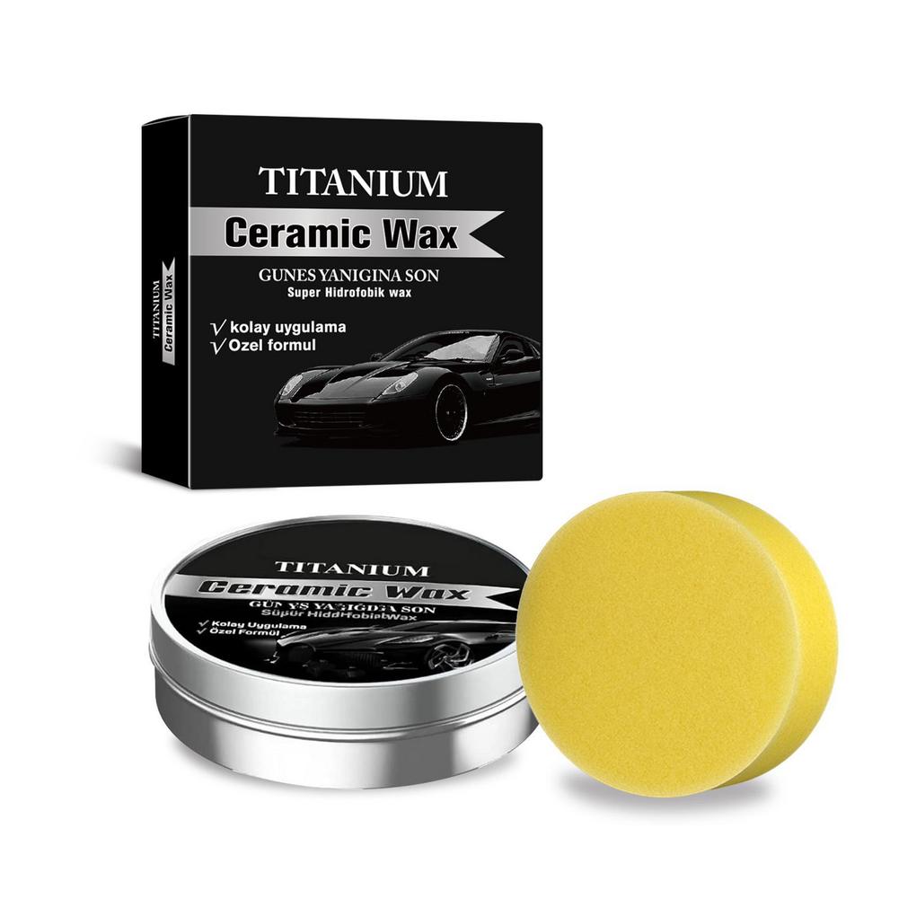 سيارة خدش إصلاح الشمع التيتاني - مراجعة Car Wax Ceramic Coating وسعره