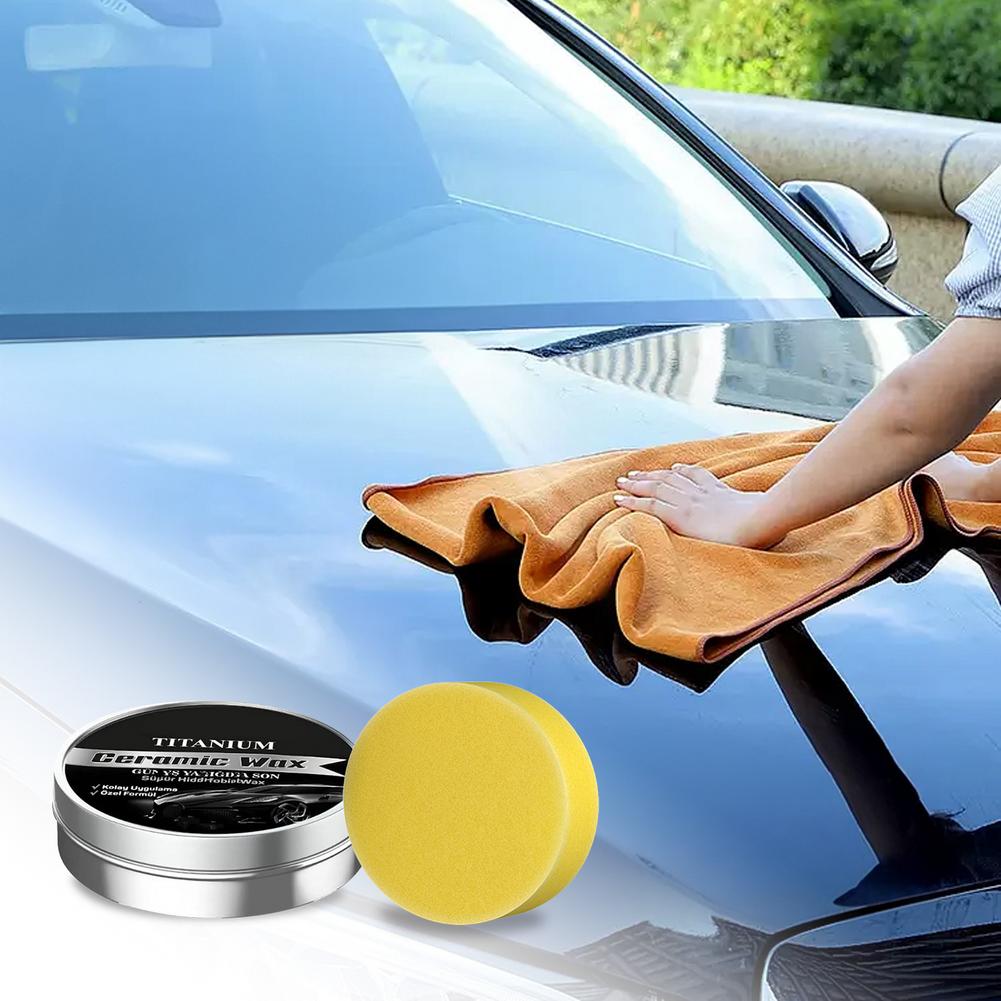 سيارة خدش إصلاح الشمع التيتاني - مراجعة Car Wax Ceramic Coating وسعره