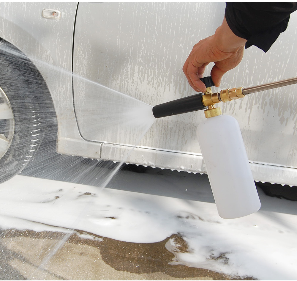مسدس غسيل بالضغط العالي + مجمو - مراجعة Pressure Washer Foam Gun وسعره