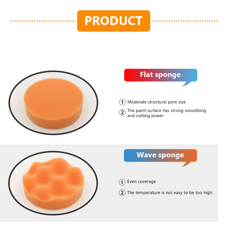 طقم من 6 قطع من إسفنجات تلميع  - مراجعة Polish Pad Set Buffer وسعره