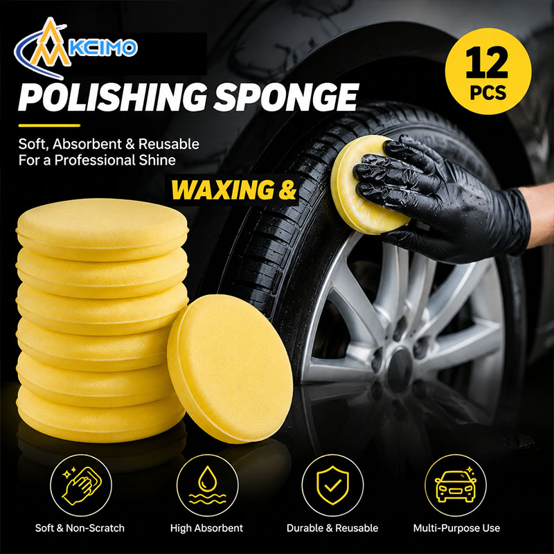12 قطعة من إسفنجات تلميع السيا - مراجعة Wax Applicator Pad وسعره