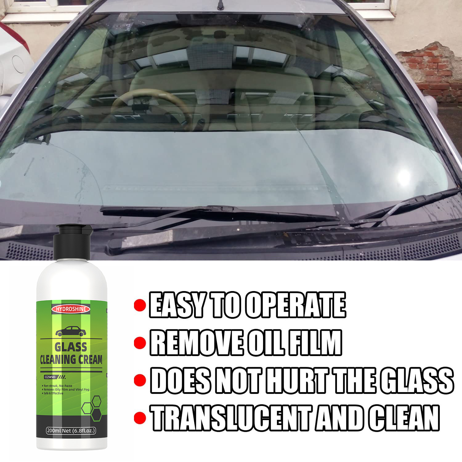 كريم مزيل غشاء زيت زجاجي للسيا - مراجعة Glass Cleaner Streak وسعره